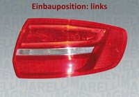 Magneti Marelli 714021930702 Heckleuchte Links RüCklicht Hecklicht FüR Audi