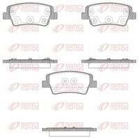 Bremsbelagsatz Scheibenbremse Remsa 1999.02 FüR Hyundai Elantra 7 CN7