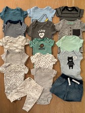Carter's, Cat  Jack, Others Infant Boys Clothing Lot of 16 Size Newborn