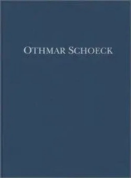 Schoeck, O: Werke FüR Kleines Orchester Und FüR Streichorche | Othmar Schoeck-image