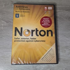 Norton AntiVirus 2011 with AntiSpyware by Symantec for Win 7/Vista/XP - Sealed