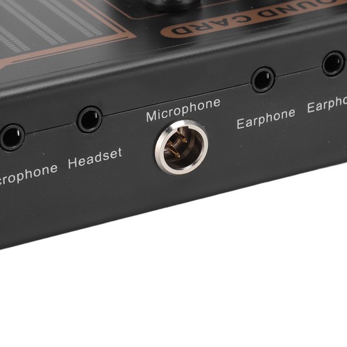 Sound Mixer Multi Sound Effects Noise Reduction Colorful Lights DJ18 BT Live CB - Afbeelding 21 van 22