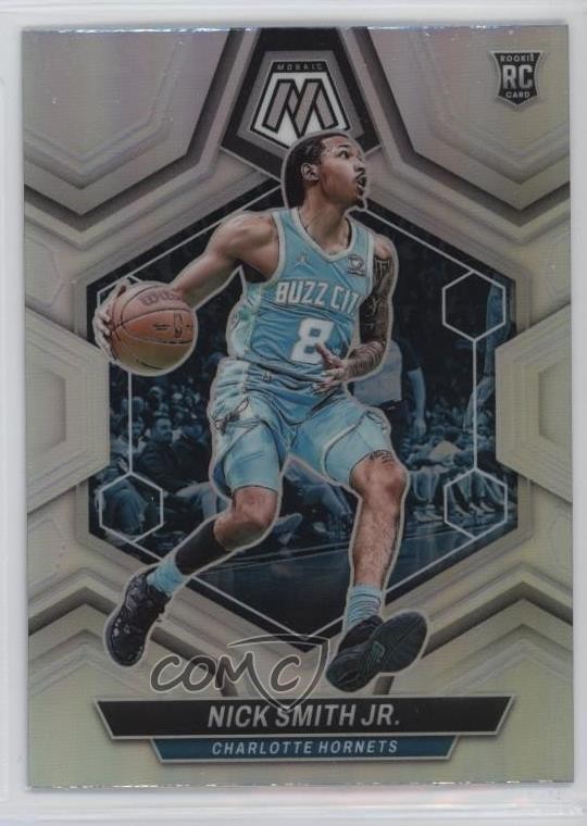 2023-24 Panini Mosaic Rookies Silver Prizm Nick Smith Jr #242 13w6