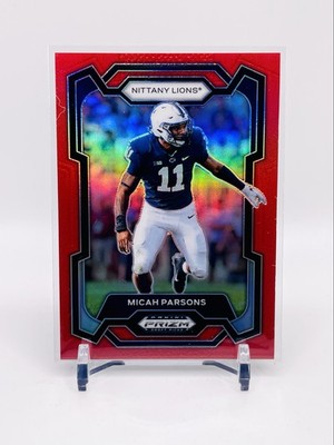 2024 Panini Prizm Draft Picks - Micah Parsons #31 Red Prizm /299