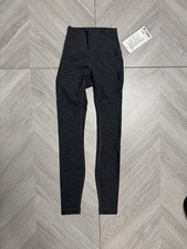 Lululemon Wunder Under HR Tight 28” Grey Marl Leggings UK 4 (Size 0) BNWT