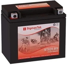 Chrome Battery 20-BS Motorcycle Battery ()