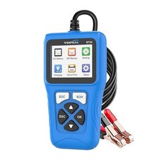 Veepeak Car Battery Load Tester 12V/24V, Automotive Analyzer Cranking & Charging