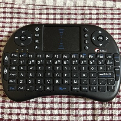 Tick box 2.4G Mini Wireless QWERTY Keyboard with Touchpad