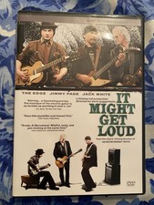 It Might Get Loud DVD 2009 Featuring Jimmy Page, the Edge, Jack White