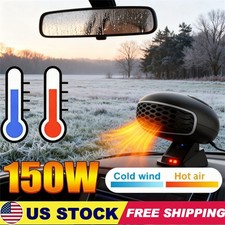150W Heater Portable Heating Cooling Fan Defroster Demister for Car Truck 12V