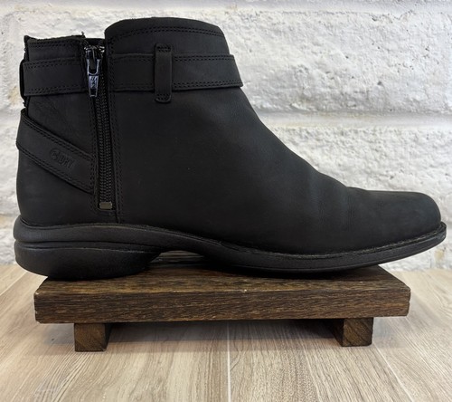 Merrell Womens Andover Bluff Boots Size 11 Ankle Bootie Black Leather J17654 - Picture 11 of 19
