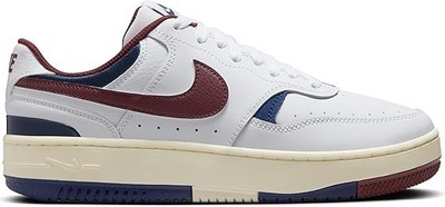 Nike Gamma Force, Sneaker Damen, Weiß/Dunkel Team Rot-Blau Void