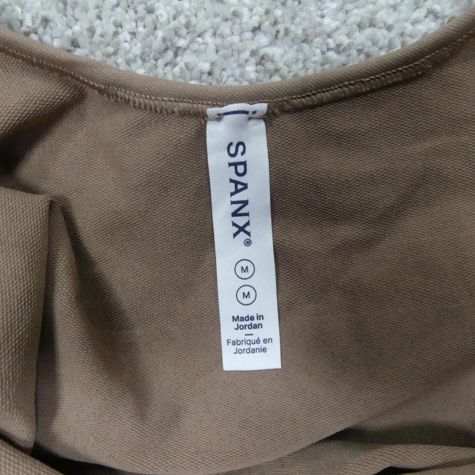 Camiseta sin mangas Spanx Shapewear para mujer mediana marrón cami Foto 3 de 4