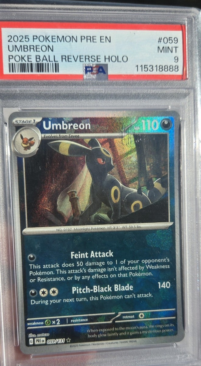 Umbreon (Master Ball Pattern) 059/131 Sv: Prismatic Evolutions