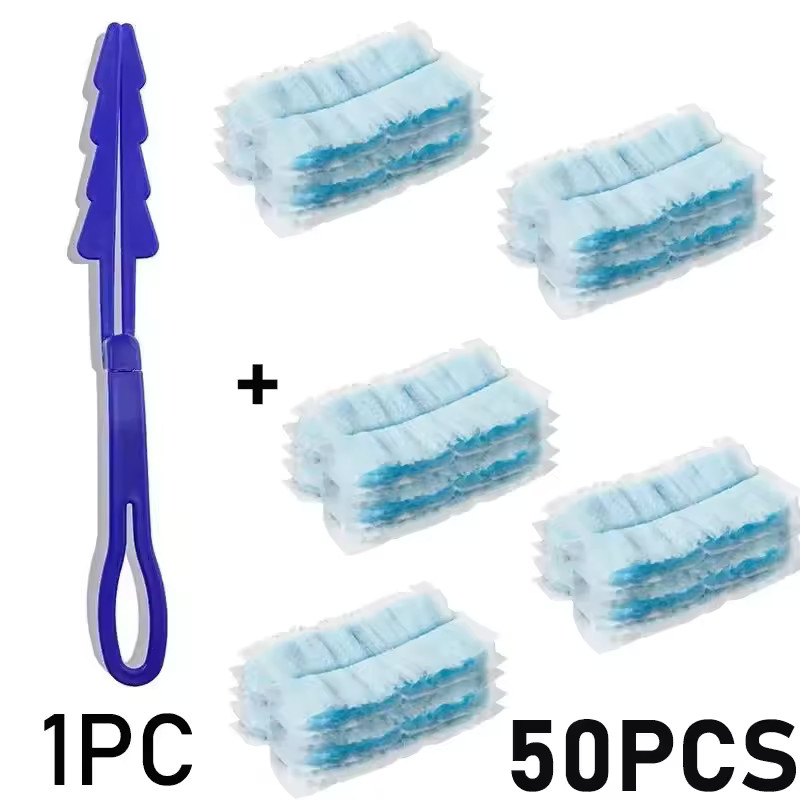 Flash Dust Magnet Fluffy Duster KIT With Extendable Long HANDLE ...