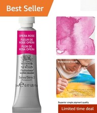 Professional Watercolor Paint in Opera Rose, 5ml Tube for Brilliant Artistry