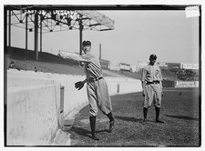 Polo Grounds NY 1913 Eppa Rixey Erskine Mayer Philadelphia NL Baseball