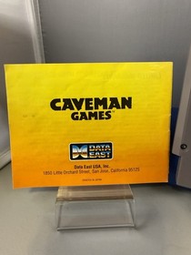 Caveman Games NES Cartridge & Manual Nintendo Entertainment System 1990, Tested