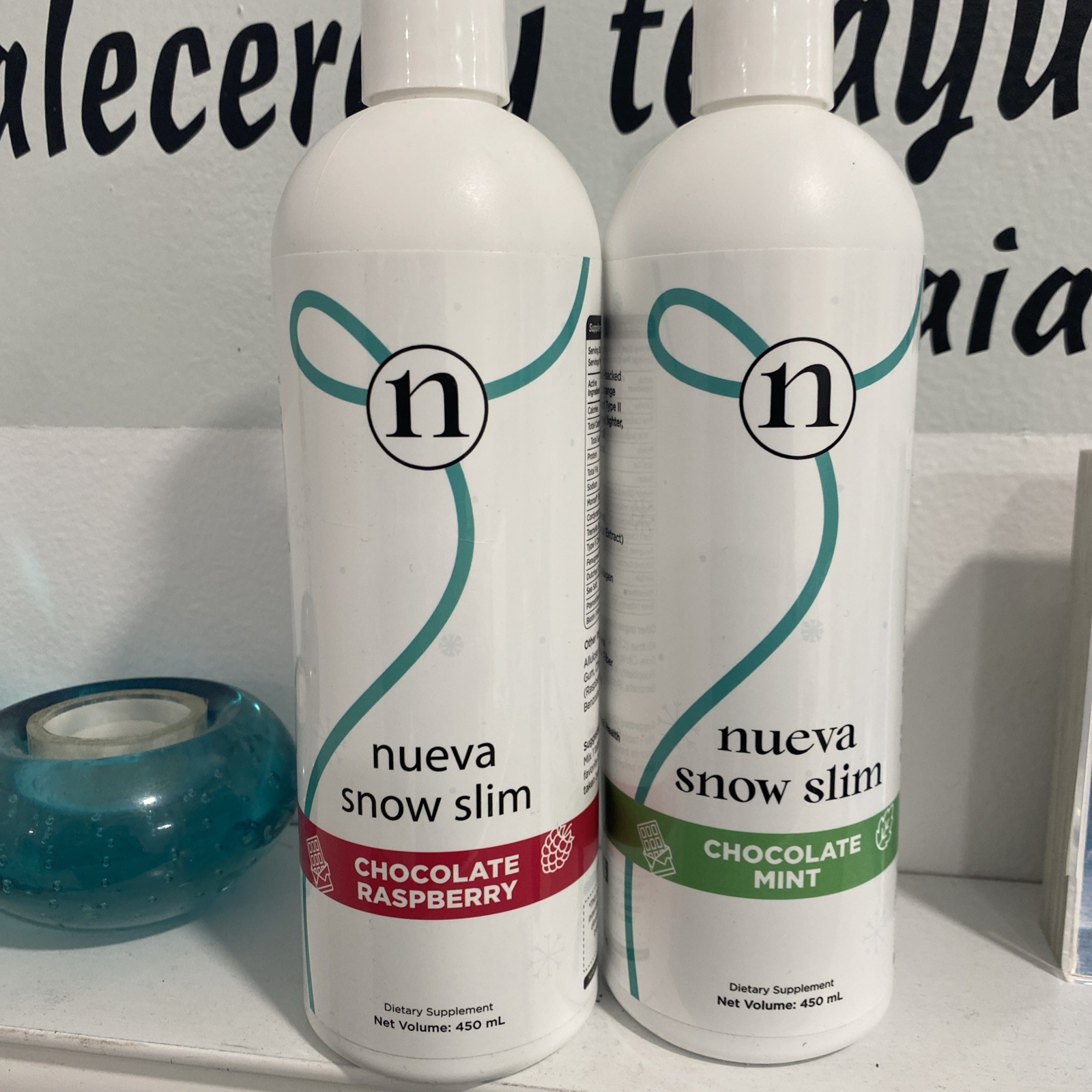 Nueva Snow Slim Liquid Collagen Chocolate Raspberry &Amp; Mint New Freeshing