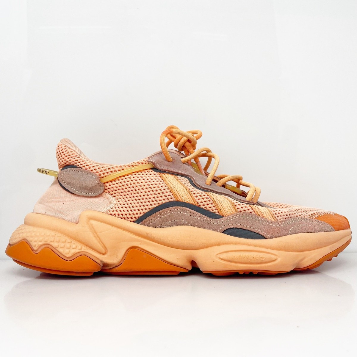 Adidas Mens Ozweego EE6465 Orange Running Shoes Sneakers Size 10