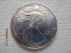 1990 "AMERICAN EAGLE" ONE DOLLAR ONE OUNCE FINE SILVER COIN #2