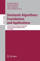 Juraj Hromkovi¿ (U. A.) | Stochastic Algorithms: Foundations And Applications