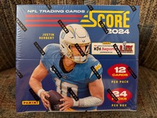 2024 Panini Score NFL Football Retail Box - Factory Sealed