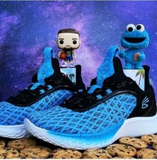 Under Armour Curry 9 Sesame Street Cookie Mon...