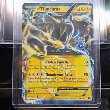 Pokemon TCG Thundurus-EX 38/116 Plasma Freeze Team Plasma Holo UR 170 HP on eBay