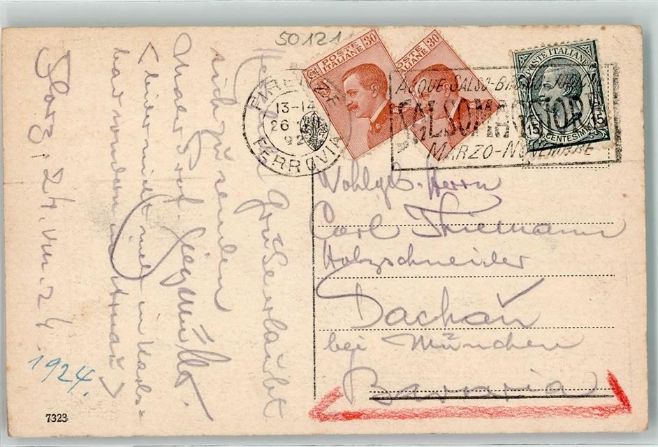 39370390 - Affrancatura mista Firenze Phila Italia