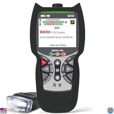 OBD2 Scanner for ABS, Airbag, Battery Test, Oil Reset, Live Data, 1996-2023