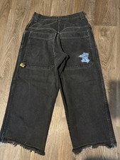 Vintage JNCO Jeans Mens 34x34 Crosstown y2k skater Wide Leg Baggy Graffiti