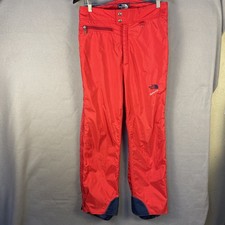 North Face Extreme Snow Pants Mens Medium Red Gor-Tex Ski Snowboard 90s USA Made