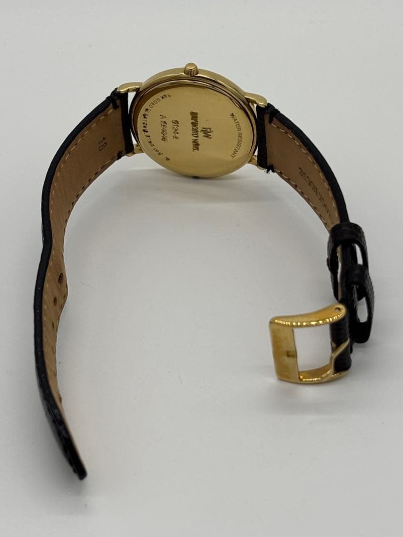 Raymond Weil 4802 Fidelio Unisex 18k Gold Plated Watch for sale