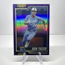 2026 Topps Series 1 Adam Frazier Kansas City Royals Purple Foil #4/250