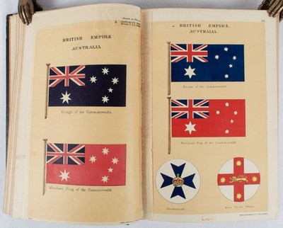 Drawings of the Flags In Use at the Present Time by Various Nations Admiralty
