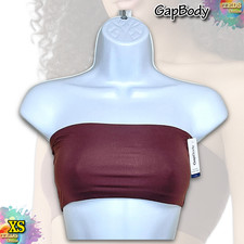 NWT Gap GapBody Women's XS Super Stretch Unlined Bandeau Bralette GPW01354 Brown