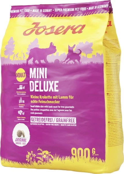 Josera Hundefutter Super Premium Mini Deluxe 900 g Hundefutter