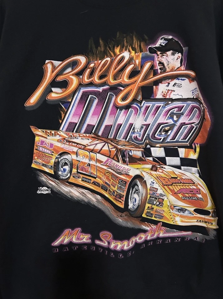 Vintage Billy Moyer Dirt Late Model Sweatshirt Large Mr. Smooth - Изображение 2 из 4