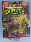 1989 KRANG BLUE VEINS Loose Complete W/ 14 back card Ninja Turtles VINTAGE TMNT