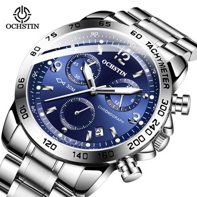 Men's Quartz Watch Luminous Calendar Fashion Sports Watch
