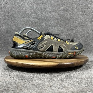 Merrell All Out Blaze Sieve Mens 10 Castle Rock Green Oasis Hiking Shoes J65233 Merrell All Out Blaze Sieve | eBay main image 2