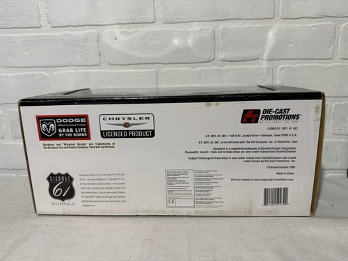 1:18 1970 Dodge Challenger T/A Supercar Collectibles Highway 61 Black 50239 - Picture 14 of 15