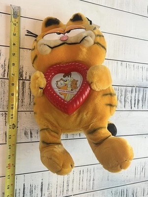 タグプレート付き　ガーフィールド　ぬいぐるみ 1981年DAKIN　レア希少 Rare Vintage 1981 Garfield Picture Purrfect Frame Plush