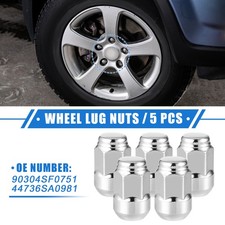 5 Pezzi Dadi Lug Ruota Compatibile per Honda CR-V Durevoli M12x1,5 Dadi Pneumatico