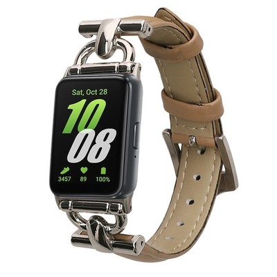 Echtleder Uhrenarmband für Samsung Galaxy Fit 3 Armband