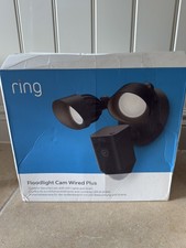 Ring Floodlight Cam Wired Plus Black 