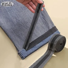 Pants Hem Tape 78" Self Adhesive Iron On Fabric Fuse DIY Sewing