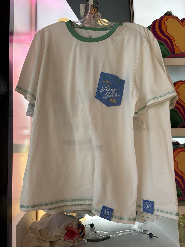 Camisa 2025 Disney Epcot Festival de Flores y Jardines Alicia en el País de las Maravillas L XL NUEVA Foto 3 de 4