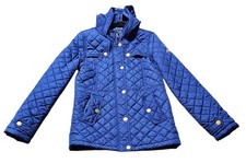 Pacific Trail Jacket Girls Size XL Navy Lightweight Diamond Quilted Outdoor Wear